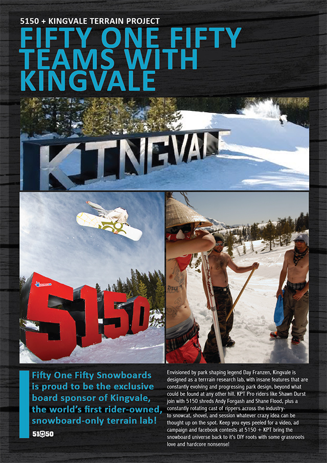 Ad Campaign: 5150+Kingvale